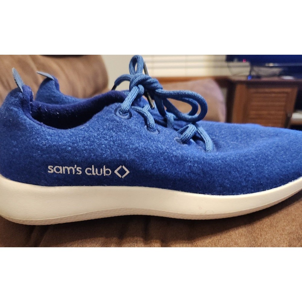 Allbirds Sam's Club Wool Runners Blue & White - Casual Shoes Women's